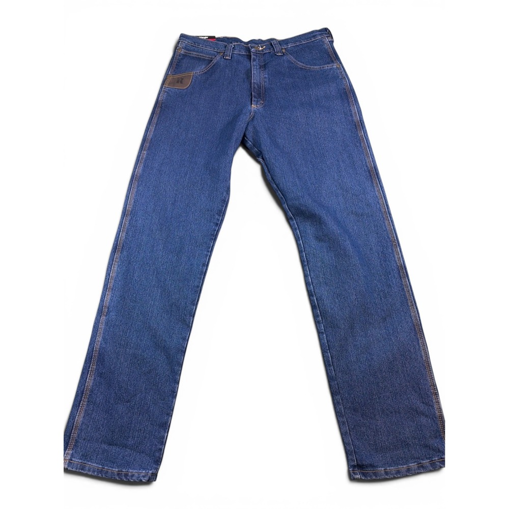 NWT Wrangler Riggs Workwear Mens Jeans 36x36 Relaxed Fit Advanced Comfort